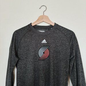 Adidas | Portland Trailblazers dri-fit long sleeve shirt